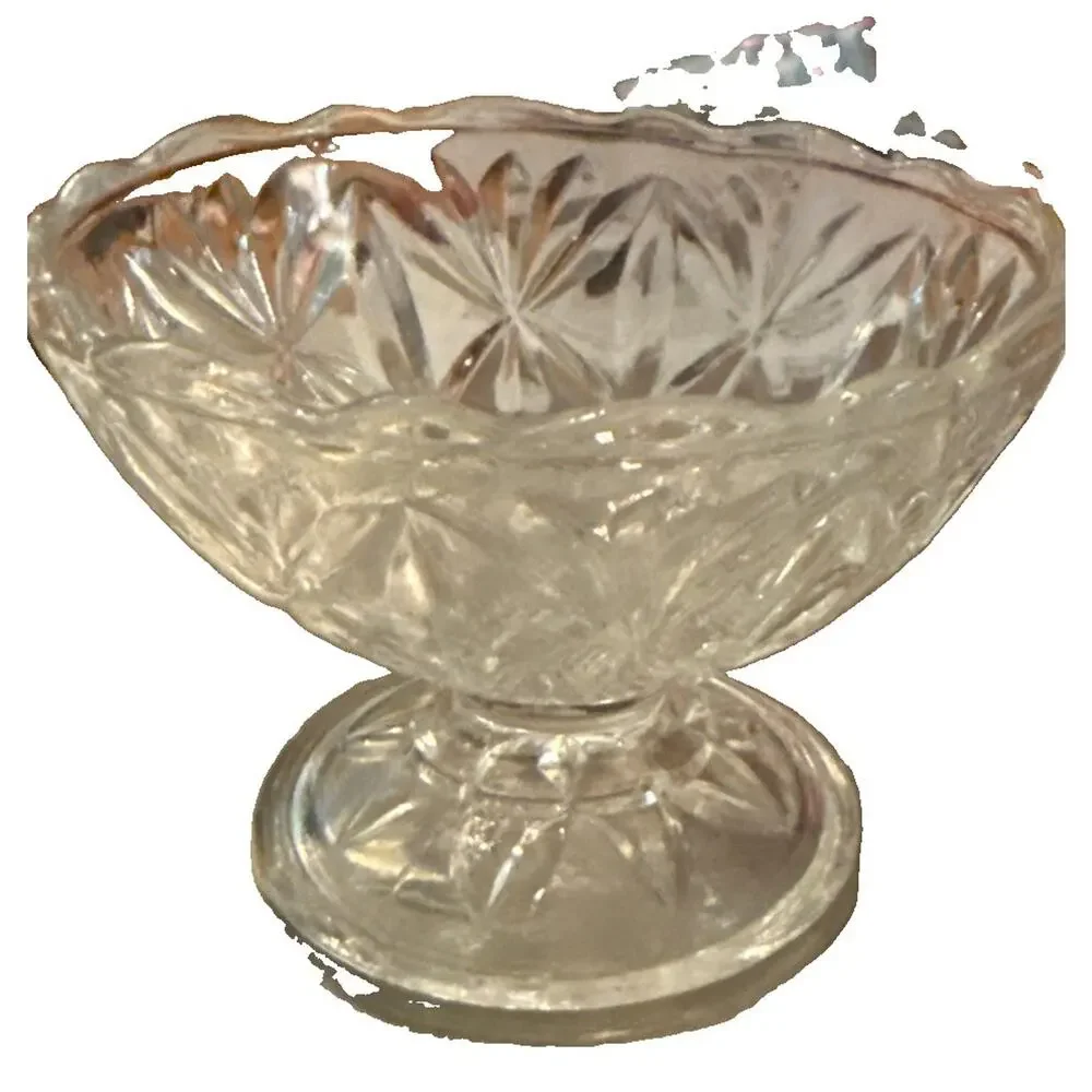 Vintage Anchor Hocking EAPG Set of 3 Sherbet, Ice Cream, Dessert Cups